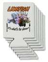 Lionfish - It's What's For Dinner Can / Bottle Insulator Coolers-Can Coolie-TooLoud-6 Pieces-Davson Sales