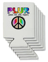 PLUR Rainbow Can / Bottle Insulator Coolers-Can Coolie-TooLoud-6-Davson Sales