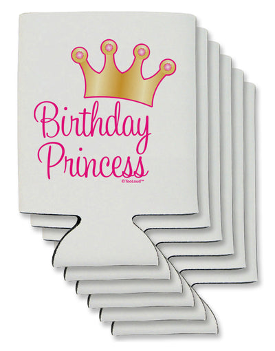 Birthday Princess - Tiara Can / Bottle Insulator Coolers by TooLoud-Can Coolie-TooLoud-6-Davson Sales