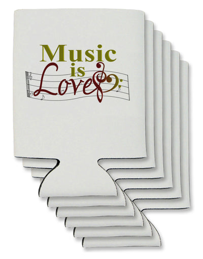 Music Is Love Can / Bottle Insulator Coolers-Can Coolie-TooLoud-6-Davson Sales