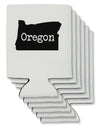 Oregon - United States Shape Can / Bottle Insulator Coolers by TooLoud-Can Coolie-TooLoud-6-Davson Sales