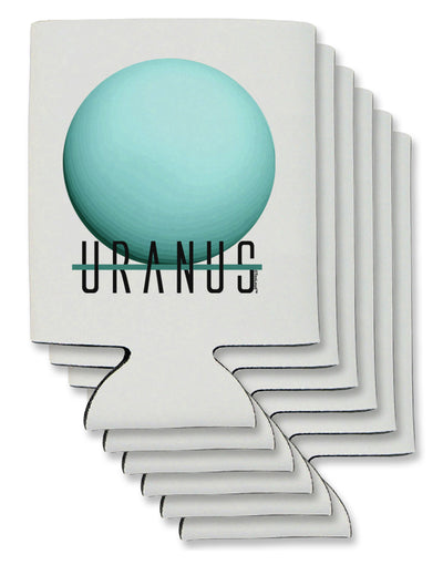 Planet Uranus Text Can / Bottle Insulator Coolers by TooLoud-Can Coolie-TooLoud-6-Davson Sales