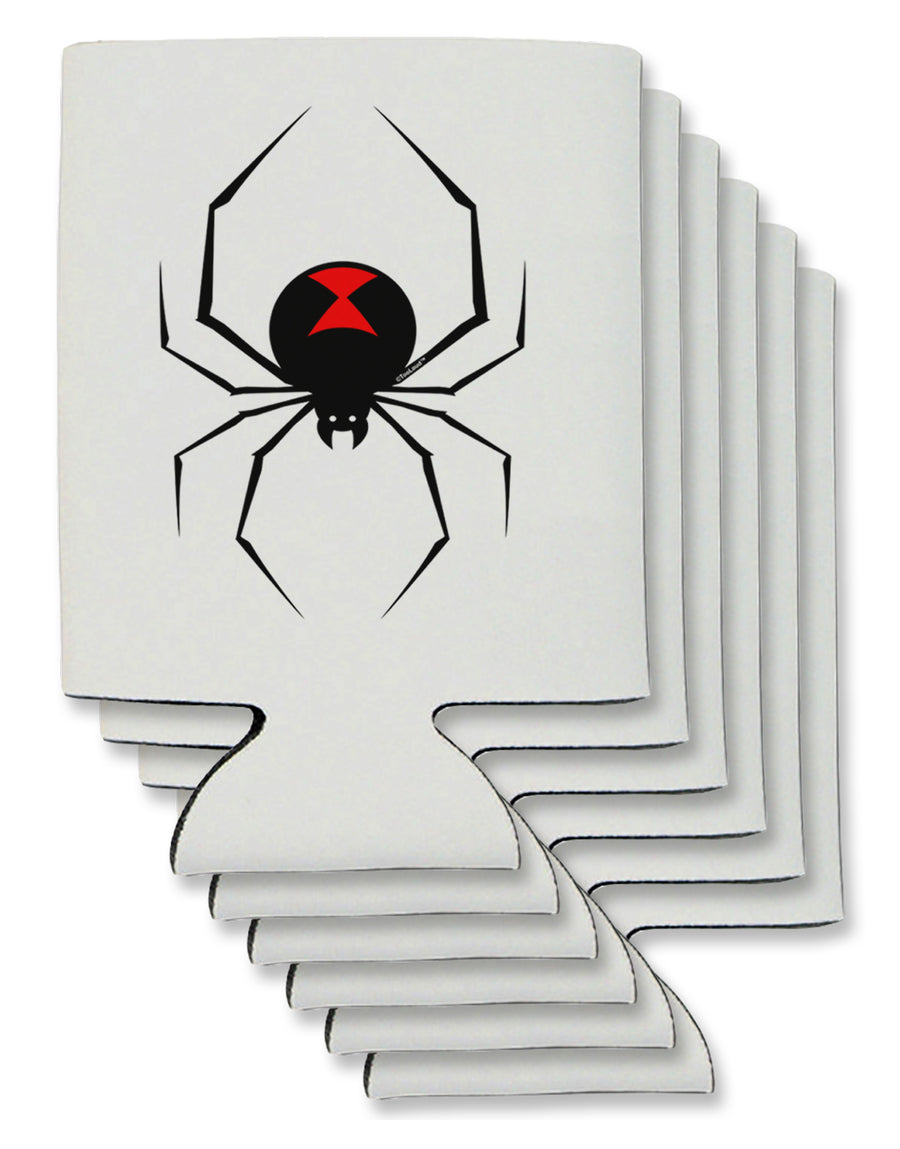 Black Widow Spider Design Can / Bottle Insulator Coolers-Can Coolie-TooLoud-1-Davson Sales