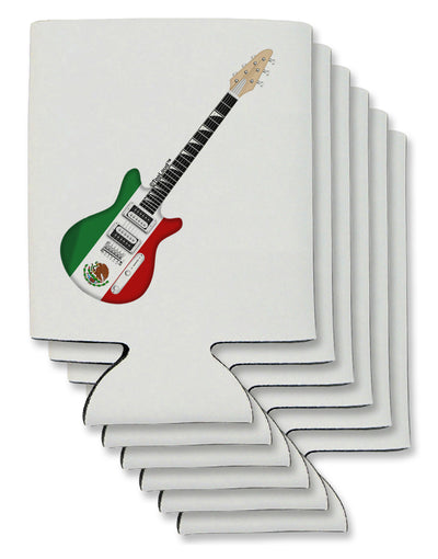 Mexican Flag Guitar Design Can / Bottle Insulator Coolers by TooLoud-Can Coolie-TooLoud-6-Davson Sales