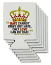 MLK - Only Love Quote Can / Bottle Insulator Coolers-Can Coolie-TooLoud-6-Davson Sales