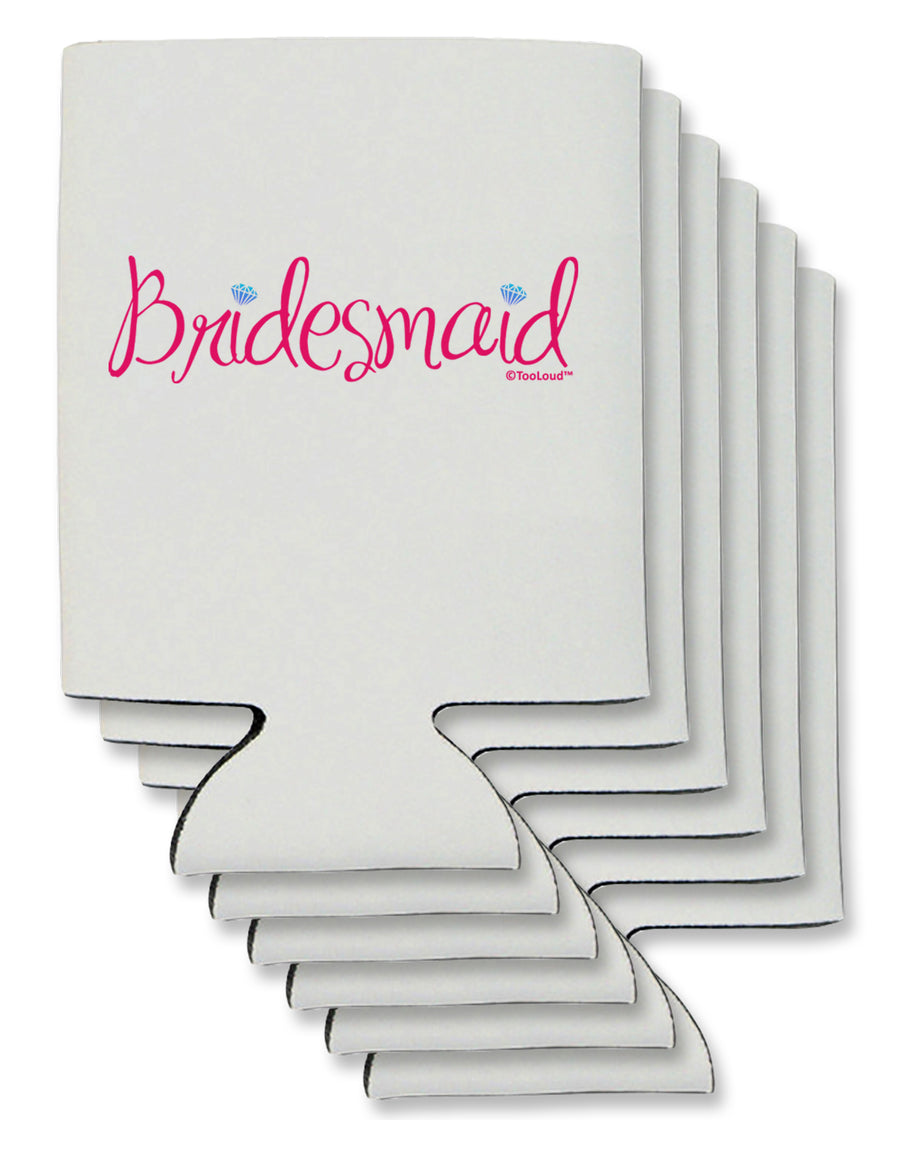 Bridesmaid Design - Diamonds - Color Can / Bottle Insulator Coolers-Can Coolie-TooLoud-1-Davson Sales