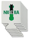 Nigeria Bobsled Can / Bottle Insulator Coolers by TooLoud-Can Coolie-TooLoud-6-Davson Sales