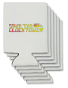 Save The Clock Tower Can / Bottle Insulator Coolers by TooLoud-Can Coolie-TooLoud-6-Davson Sales