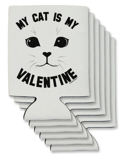 My Cat is my Valentine Can / Bottle Insulator Coolers by TooLoud-TooLoud-6-Davson Sales