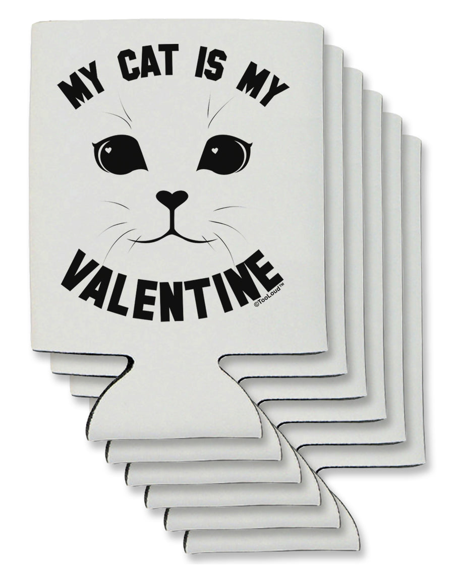 My Cat is my Valentine Can / Bottle Insulator Coolers by TooLoud-TooLoud-1-Davson Sales