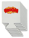 Onomatopoeia PHOOM Can / Bottle Insulator Coolers-Can Coolie-TooLoud-6 Pieces-Davson Sales