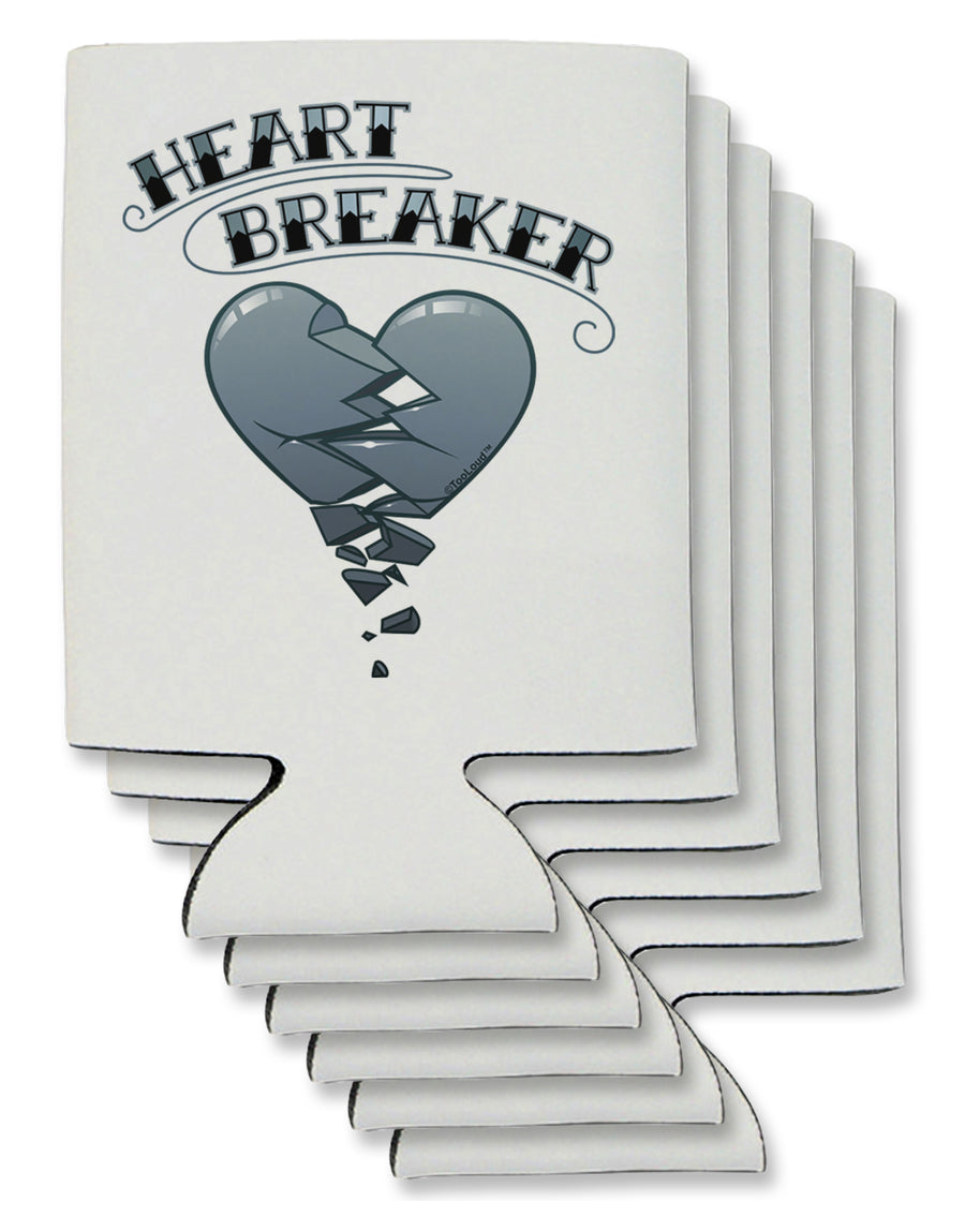 Heart Breaker Manly Can / Bottle Insulator Coolers by TooLoud-TooLoud-1-Davson Sales