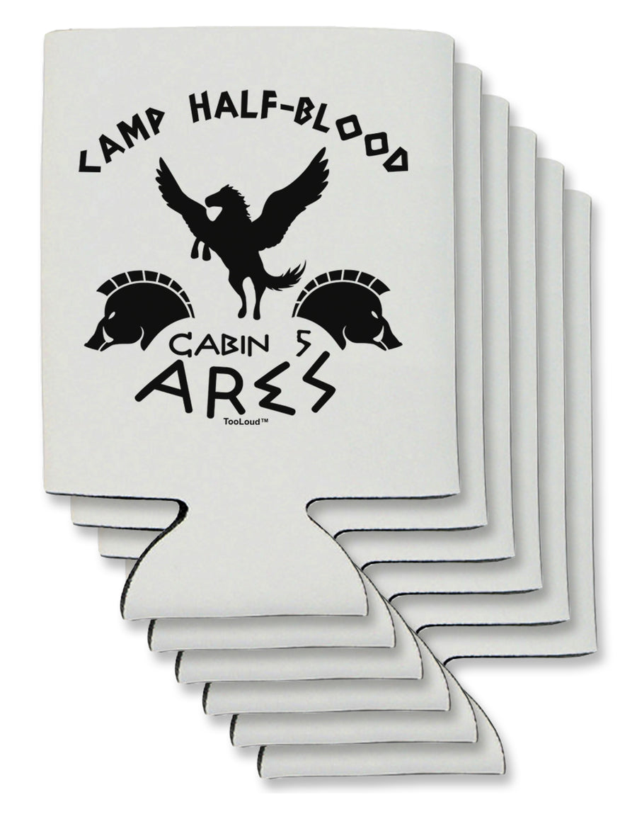 Camp Half Blood Cabin 5 Ares Can / Bottle Insulator Coolers by TooLoud-Can Coolie-TooLoud-1-Davson Sales