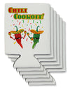 Chili Cookoff! Chile Peppers Can / Bottle Insulator Coolers-Can Coolie-TooLoud-6 Pieces-Davson Sales