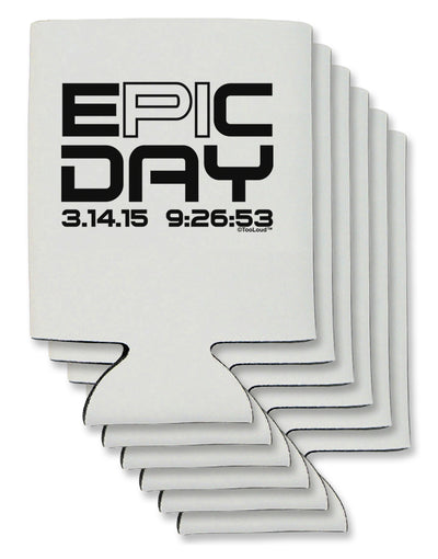 Epic Pi Day Text Design Can / Bottle Insulator Coolers by TooLoud-Can Coolie-TooLoud-6-Davson Sales