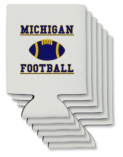 Michigan Football Can / Bottle Insulator Coolers by TooLoud-Can Coolie-TooLoud-6-Davson Sales