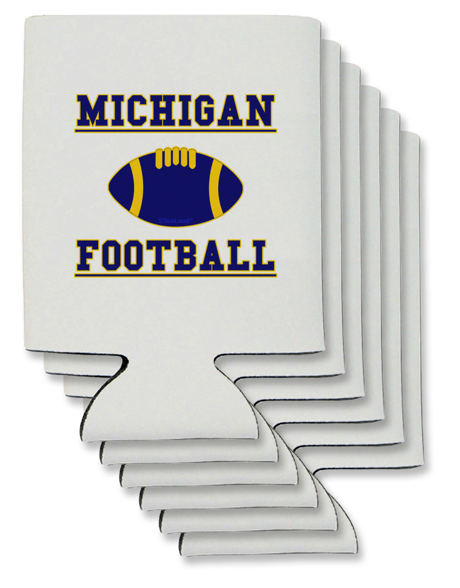 Michigan Football Can / Bottle Insulator Coolers by TooLoud-Can Coolie-TooLoud-1-Davson Sales