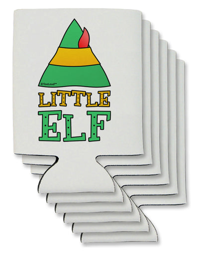 Matching Christmas Design - Elf Family - Little Elf Can / Bottle Insulator Coolers by TooLoud-Can Coolie-TooLoud-6-Davson Sales