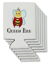 Queen Bee Text Can / Bottle Insulator Coolers by TooLoud-Can Coolie-TooLoud-6-Davson Sales