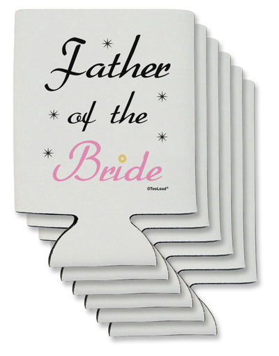 Father of the Bride wedding Can / Bottle Insulator Coolers by TooLoud-Can Coolie-TooLoud-6-Davson Sales