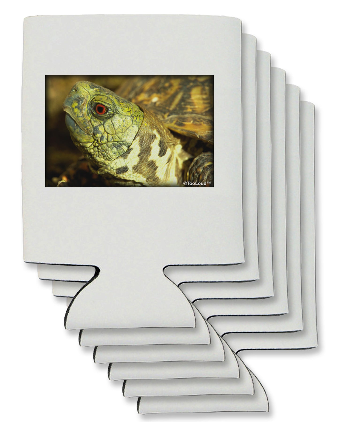 Menacing Turtle Can / Bottle Insulator Coolers-Can Coolie-TooLoud-6-Davson Sales
