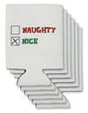 Naughty or Nice Christmas - Nice Can / Bottle Insulator Coolers-Can Coolie-TooLoud-6 Pieces-Davson Sales