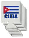 Cuba Flag Cuban Pride Can / Bottle Insulator Coolers by TooLoud-Can Coolie-TooLoud-6-Davson Sales