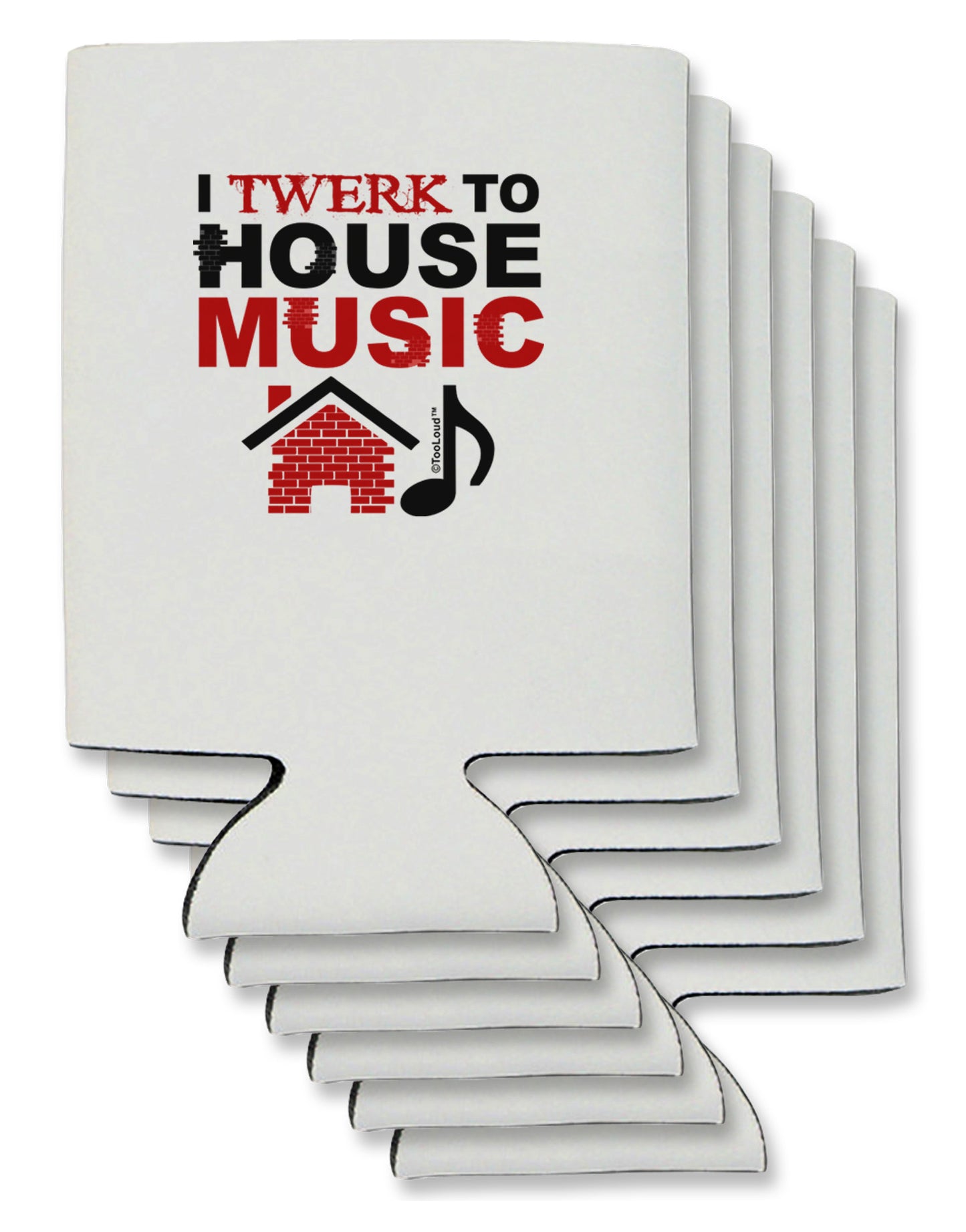 Twerk To House Can / Bottle Insulator Coolers-Can Coolie-TooLoud-6-Davson Sales