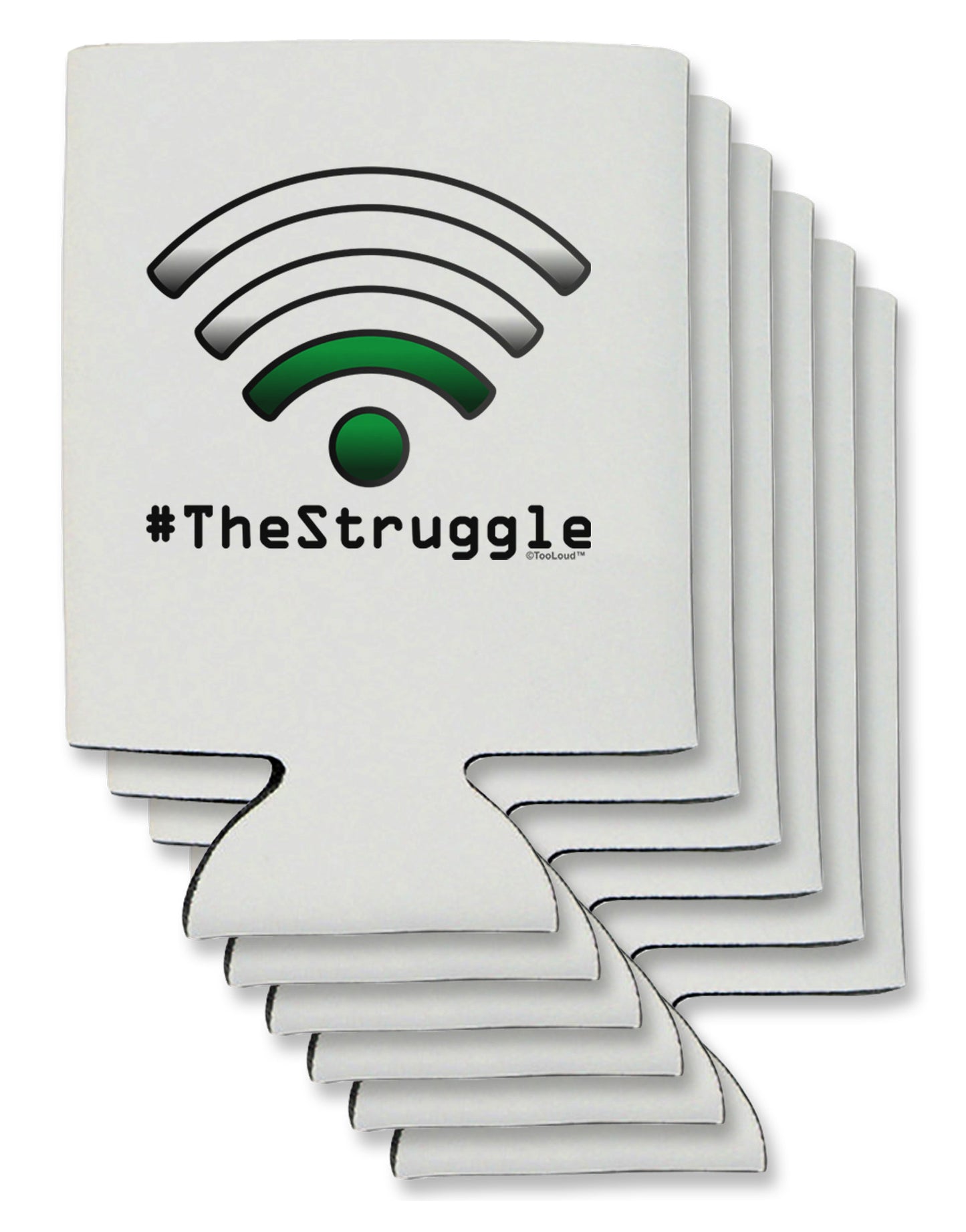 The Struggle - Low Wifi Can / Bottle Insulator Coolers-Can Coolie-TooLoud-6-Davson Sales