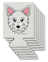 Cute West Highland White Terrier Westie Dog Can / Bottle Insulator Coolers by TooLoud-Can Coolie-TooLoud-6-Davson Sales