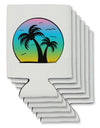 Palm Trees Silhouette - Beach Sunset Design Can / Bottle Insulator Coolers-Can Coolie-TooLoud-6-Davson Sales