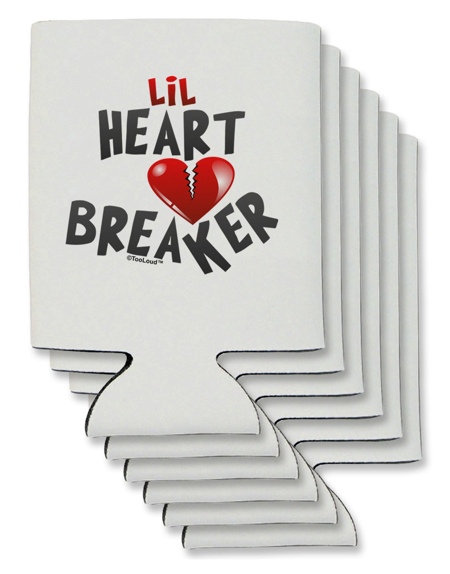 Lil Heart Breaker Can / Bottle Insulator Coolers-Can Coolie-TooLoud-6-Davson Sales