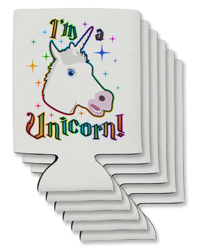 I'm a Unicorn Can / Bottle Insulator Coolers-Can Coolie-TooLoud-6 Pieces-Davson Sales