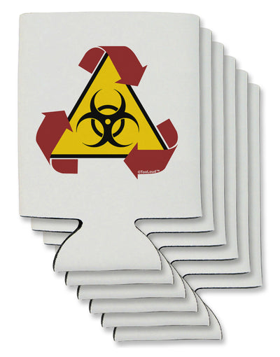 Recycle Biohazard Sign Can / Bottle Insulator Coolers by TooLoud-Can Coolie-TooLoud-6-Davson Sales