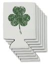 Distressed Traditional Irish Shamrock Can / Bottle Insulator Coolers-Can Coolie-TooLoud-6 Pieces-Davson Sales