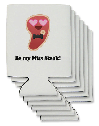 Be My Miss Steak - Romantic Can / Bottle Insulator Coolers by TooLoud-Can Coolie-TooLoud-6-Davson Sales