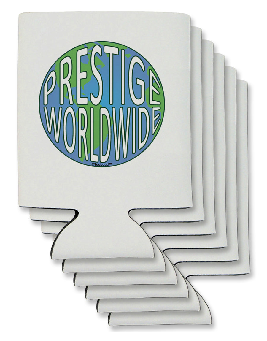 Prestige Worldwide Logo Can / Bottle Insulator Coolers by TooLoud-Can Coolie-TooLoud-1-Davson Sales