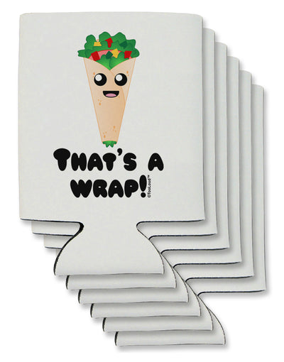 Thats A Wrap Cute Wrap Can / Bottle Insulator Coolers-Can Coolie-TooLoud-6 Pieces-Davson Sales