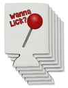 TooLoud Wanna Lick Lollipop Can / Bottle Insulator Coolers-Can Coolie-TooLoud-6-Davson Sales