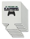 I'd Rather Be Gaming Can / Bottle Insulator Coolers-Can Coolie-TooLoud-6-Davson Sales