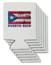 Distressed Puerto Rico Flag Can / Bottle Insulator Coolers-Can Coolie-TooLoud-6-Davson Sales