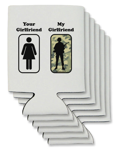 Your Girlfriend My Girlfriend Military Can / Bottle Insulator Coolers by TooLoud-Can Coolie-TooLoud-6-Davson Sales