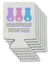 Three Easter Bunnies - Somebunny Loves Me Can / Bottle Insulator Coolers by TooLoud-Can Coolie-TooLoud-6-Davson Sales