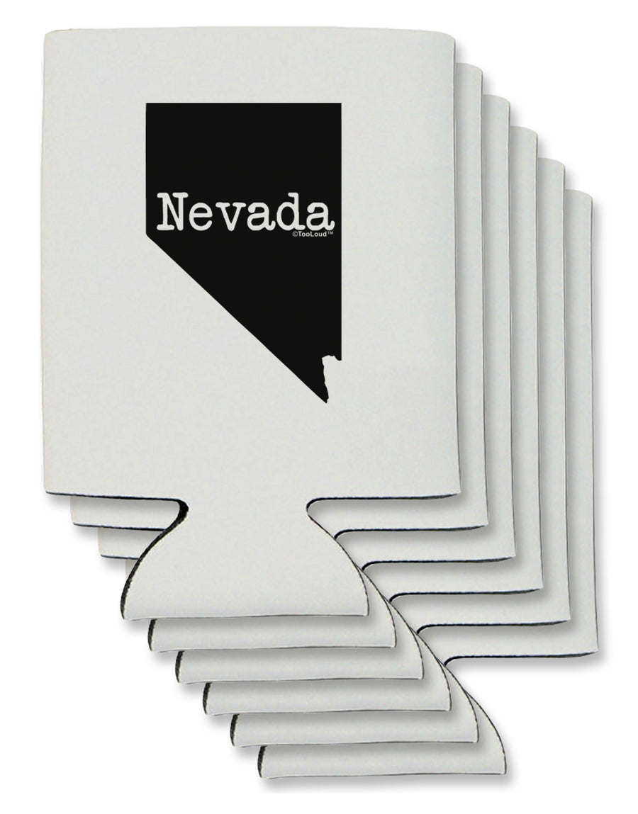 Nevada - United States Shape Can / Bottle Insulator Coolers by TooLoud-Can Coolie-TooLoud-1-Davson Sales