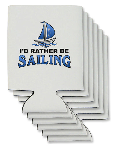 I'd Rather Be Sailing Can / Bottle Insulator Coolers-Can Coolie-TooLoud-6-Davson Sales