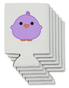 Cute Little Chick - Purple Can / Bottle Insulator Coolers by TooLoud-Can Coolie-TooLoud-6-Davson Sales