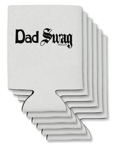 Dad Swag Text Can / Bottle Insulator Coolers by TooLoud-Can Coolie-TooLoud-6-Davson Sales