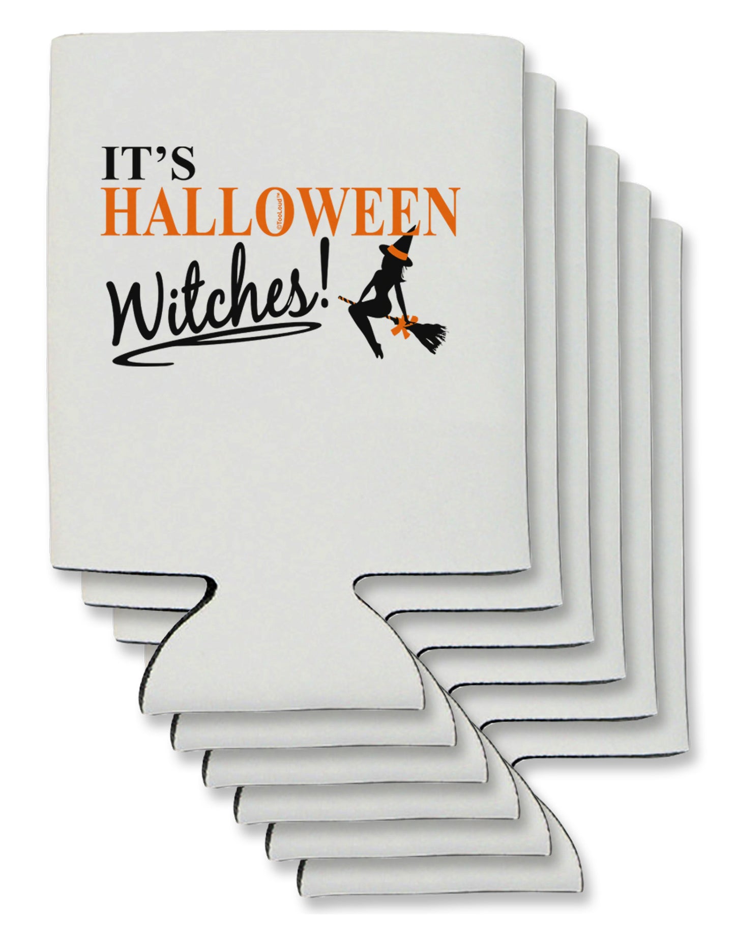 It's Halloween Witches Can / Bottle Insulator Coolers-Can Coolie-TooLoud-6-Davson Sales