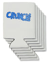 Onomatopoeia CRUNCH Can / Bottle Insulator Coolers-Can Coolie-TooLoud-6 Pieces-Davson Sales