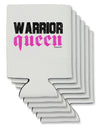 TooLoud Warrior Queen Pink Script Can / Bottle Insulator Coolers-Can Coolie-TooLoud-6 Pieces-Davson Sales